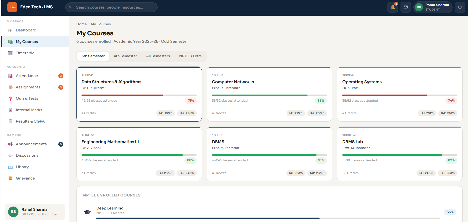 Lumina LMS screenshot 3