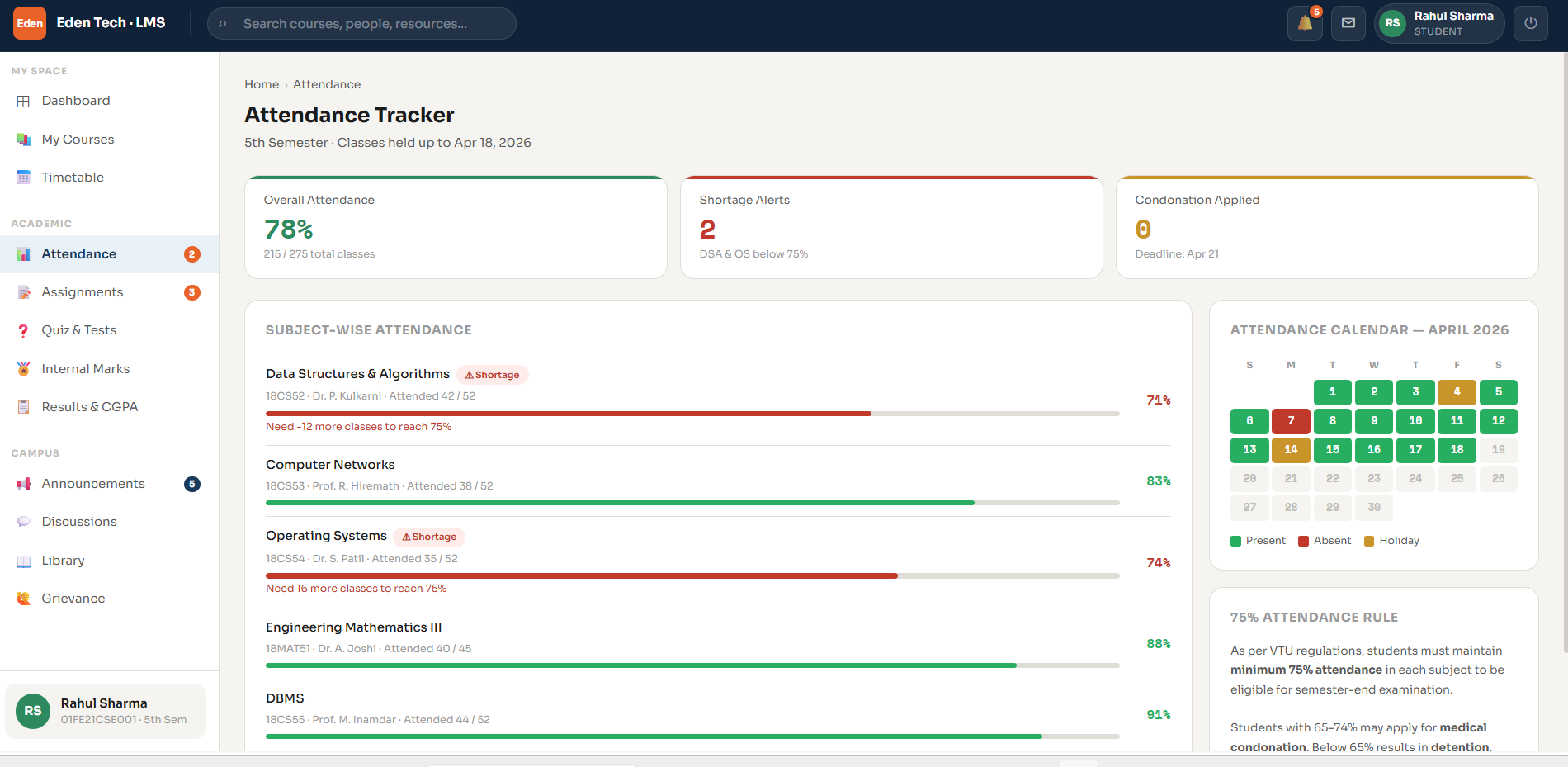 Lumina LMS screenshot 5