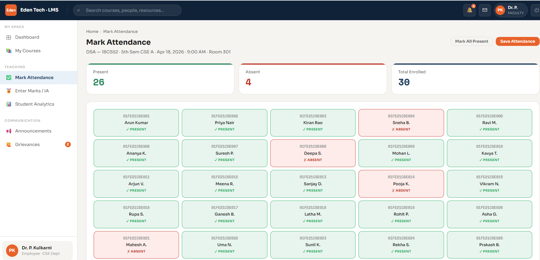 Lumina LMS screenshot 7