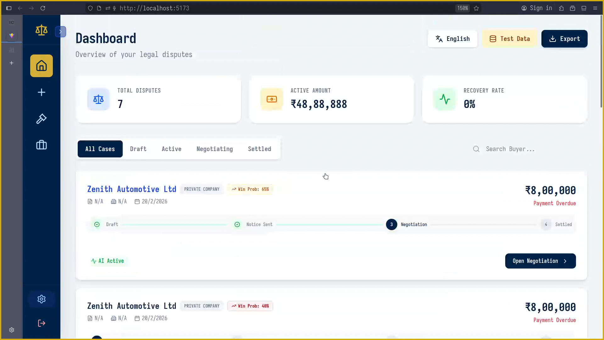 ODR AI Platform screenshot 1